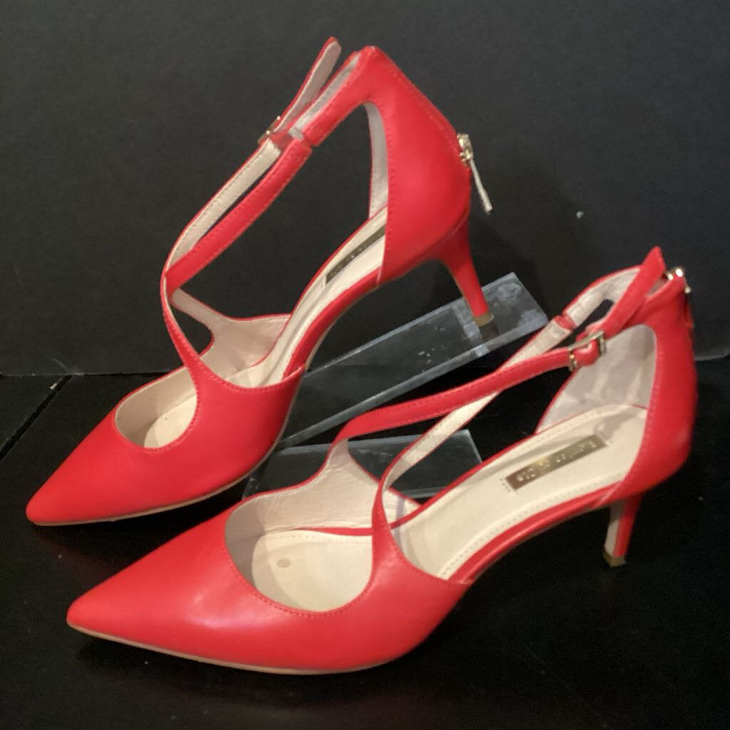 Louise et Cie Cross Front Pointed Toe Heels SHOES 9.5