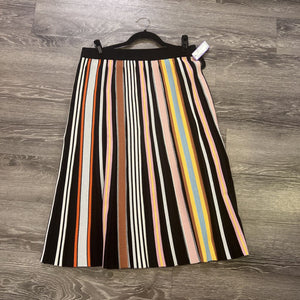 Tory Burch Knit Striped Midi SKIRTS L