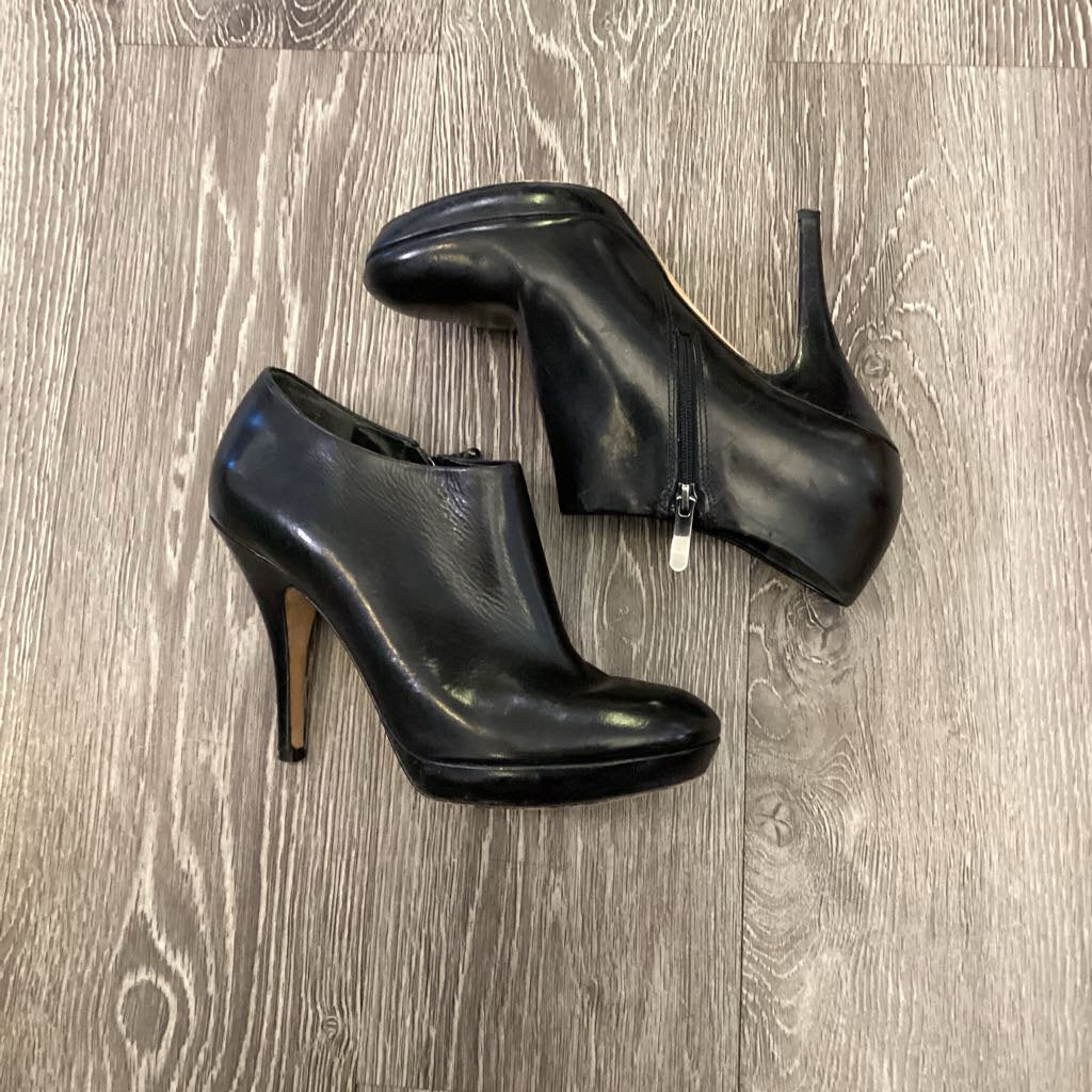 Via Spiga Leather Ankle Heeled SHOES 7.5