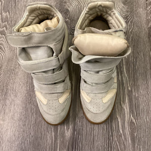 Isabel Marant HIgh Top Velcro Sneakers SHOES 40