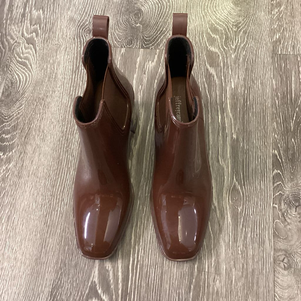 Jeffrey Campbell Patent Ankle Heeled BOOTIES 9