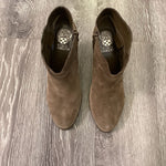 Load image into Gallery viewer, Vince Camuto Ankle Slit Suede BOOTIES 8.5
