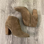 Load image into Gallery viewer, Vince Camuto Ankle Slit Suede BOOTIES 8.5
