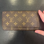 Load image into Gallery viewer, Louis Vuitton Double Pocket Checkbook WALLETS S
