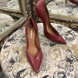 Emporio Armani Leather Pump SHOES 11