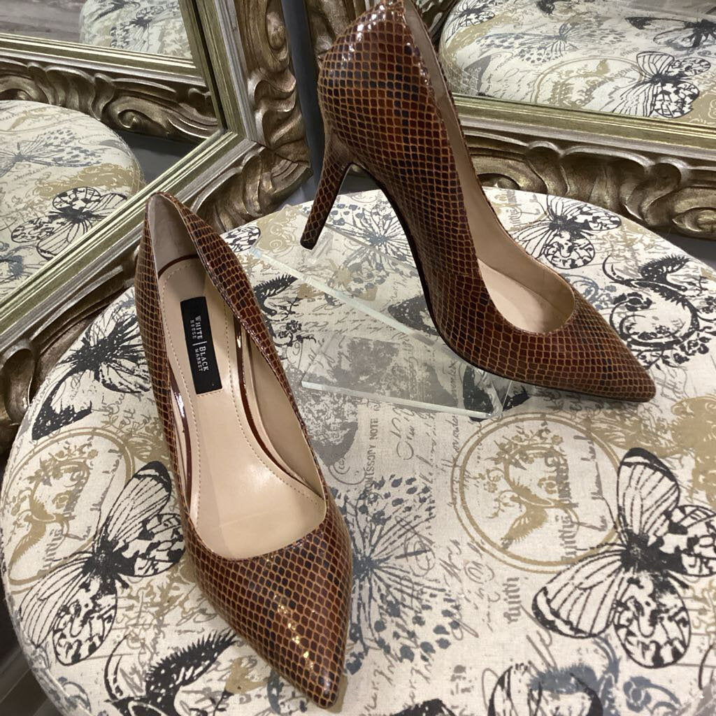WHBM Alligator Print Pumps SHOES 8.5