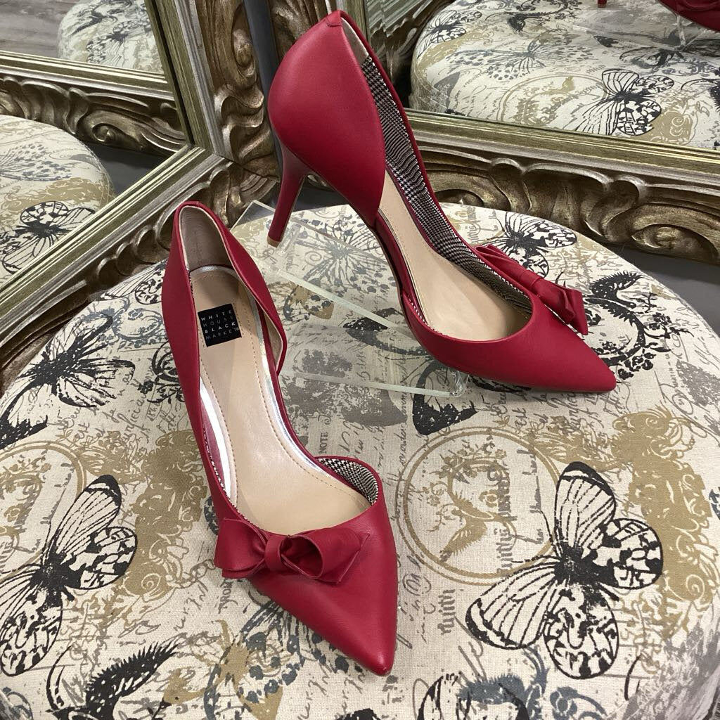 WHBM Bow Side Pumps SHOES 8.5