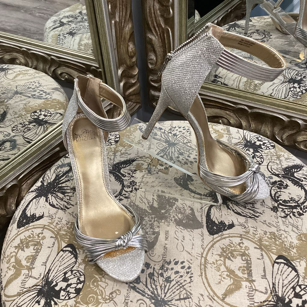 Badgley Mischka Twist Knot Front Heels SHOES 8.5