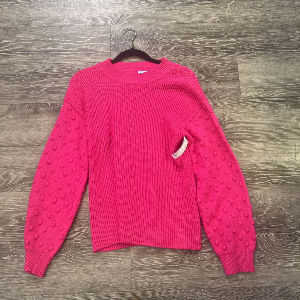 CeCe Textured Dot Sleeves SWEATERS M