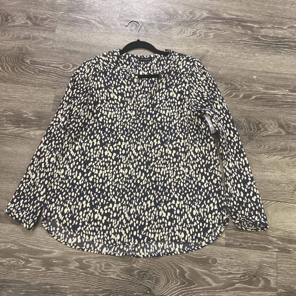 Pleone Dot Print LS TOPS XS