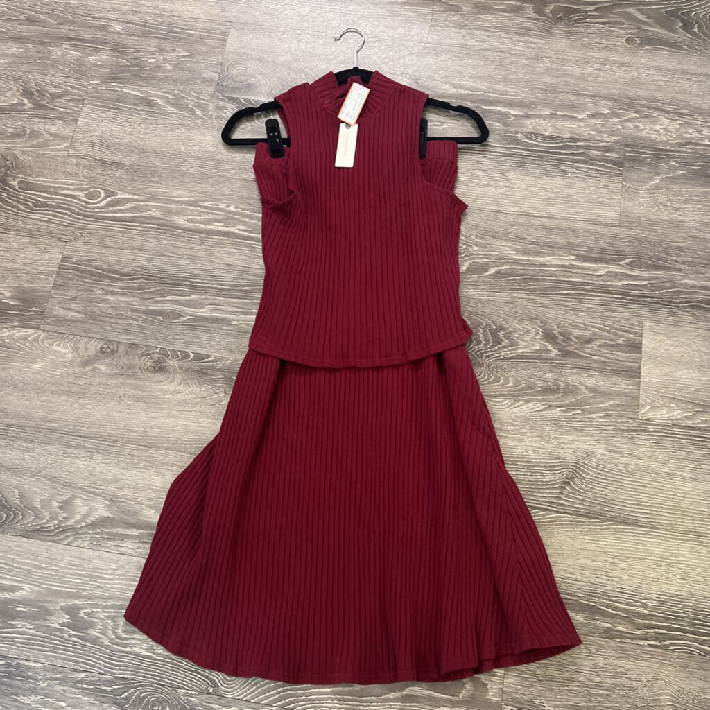 t.la 2pc Tank w skirt set SUITS M