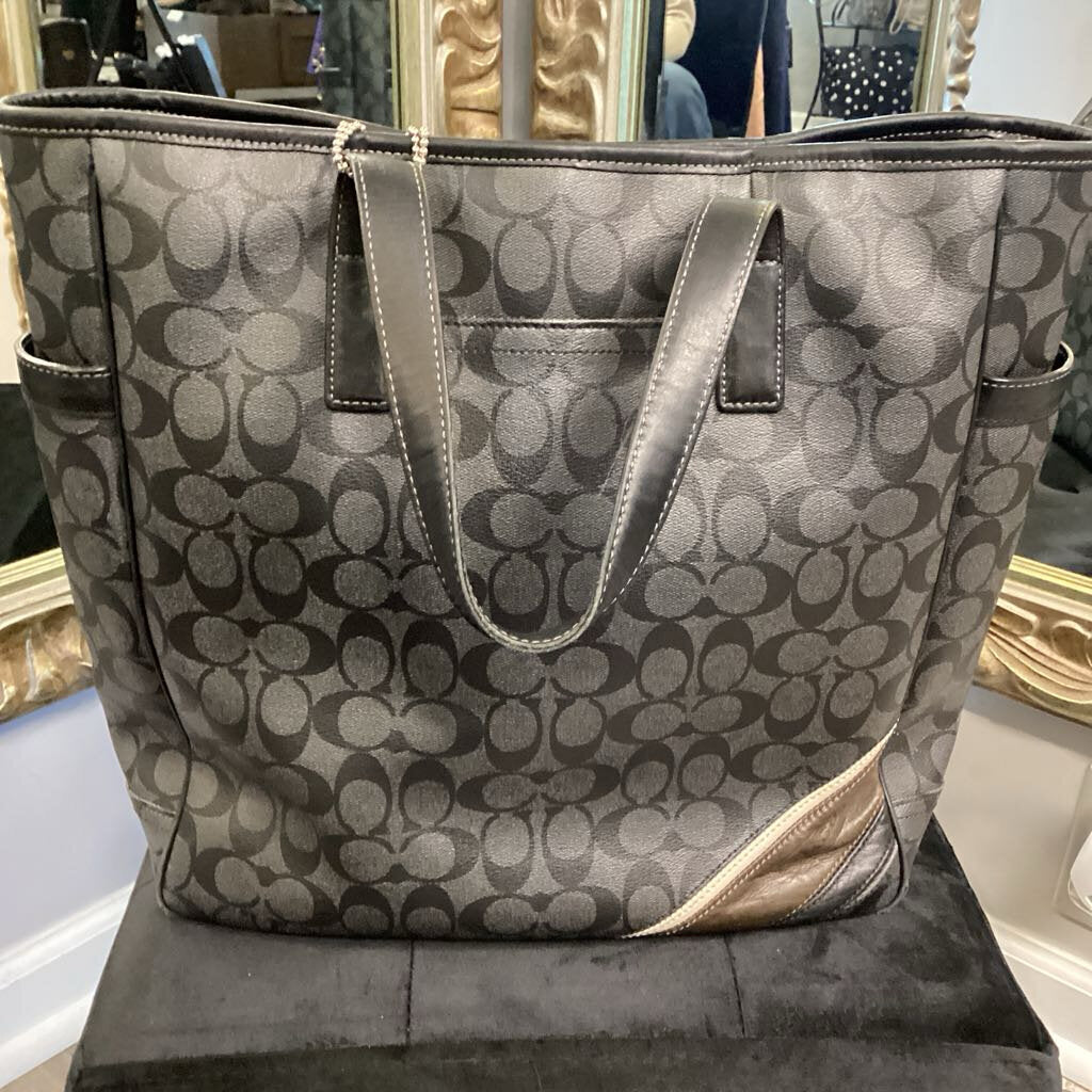 Coach Monogram Coated Canvas Tote HANDBAGS XL