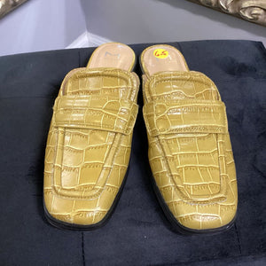 Marc Fisher Croc-like Slides SHOES 6.5