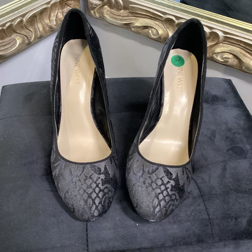 Stuart Weitzman Stretch Fabric Heels SHOES 7.5
