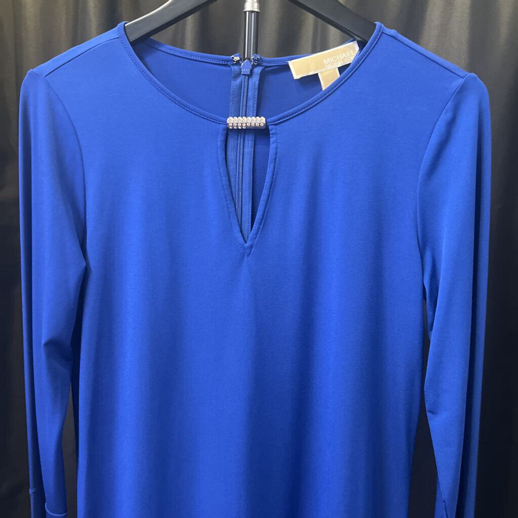 Michael Kors NWT Bedazzled Keyhole DRESSES S