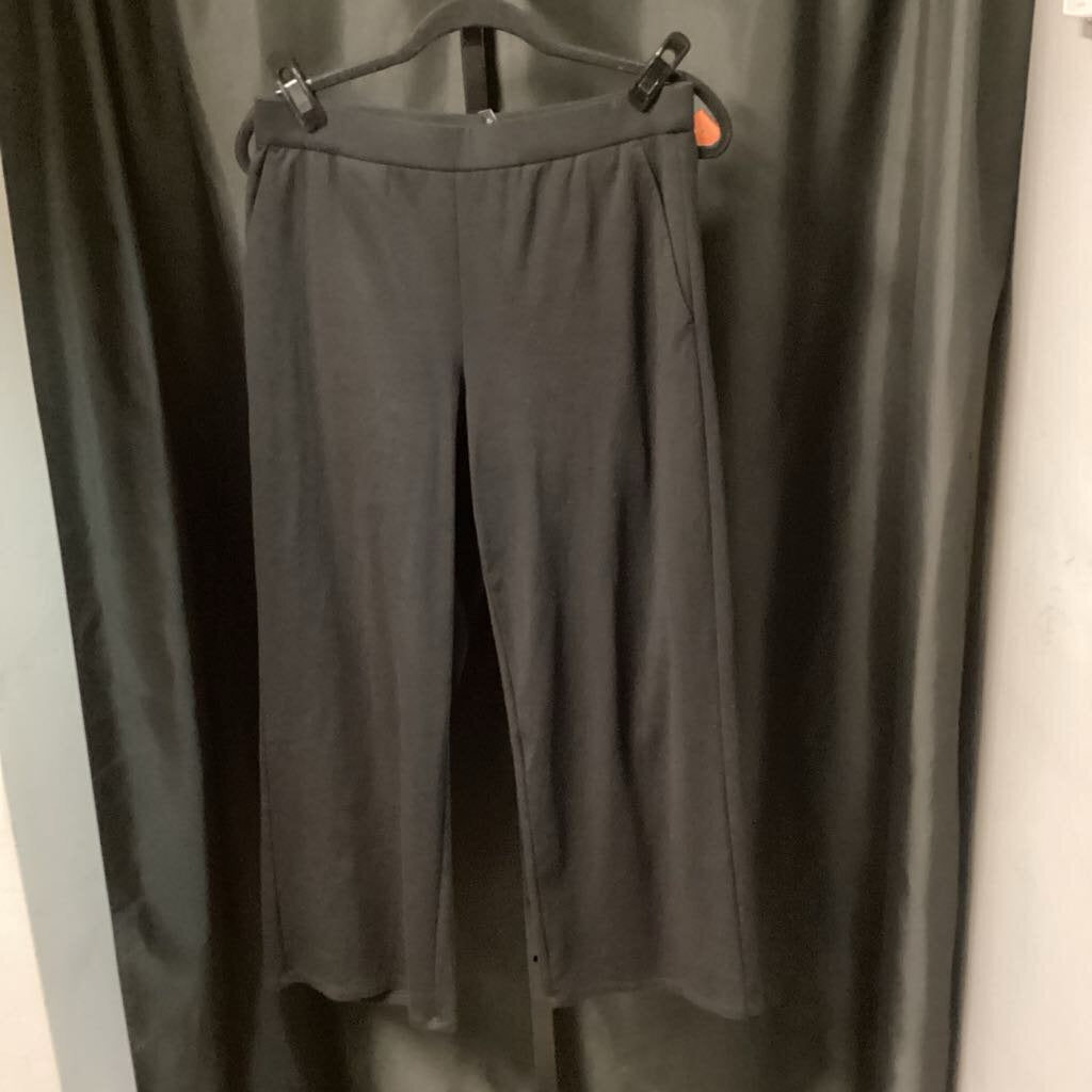 Eileen Fisher Cropped Wide Leg Sweats PANTS S
