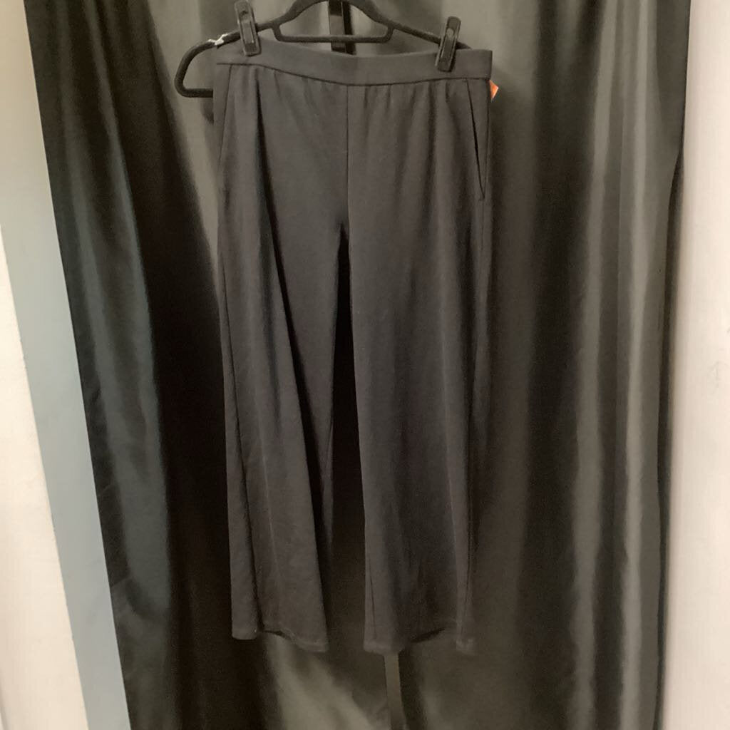 Eileen Fisher Cropped Wide Leg Sweats PANTS S
