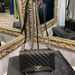 Load image into Gallery viewer, Chanel Mini Boy Bag HANDBAGS S
