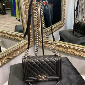 Chanel Mini Boy Bag HANDBAGS S