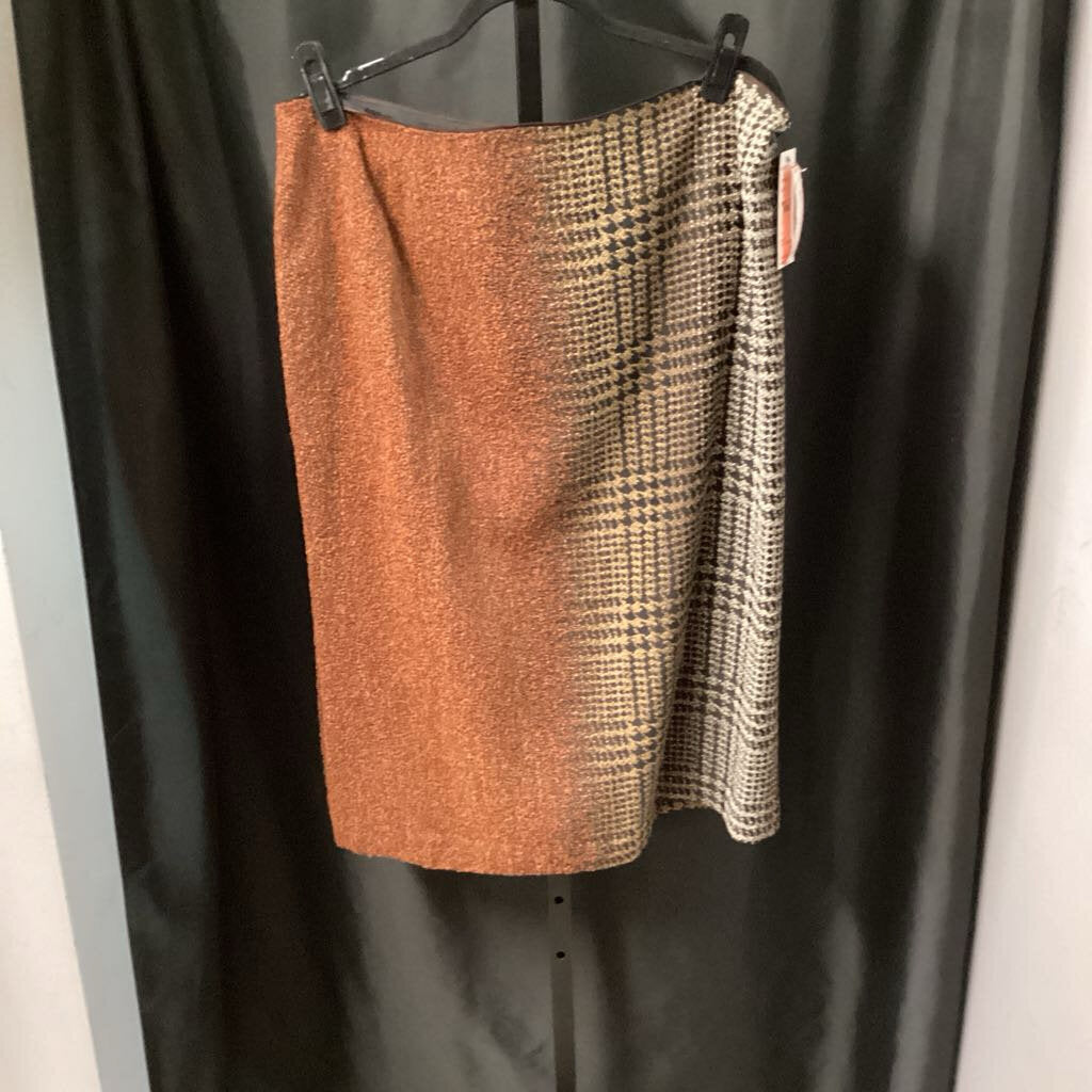 Lafayette 148 NWT Patterned Midi Pencil SKIRTS 16