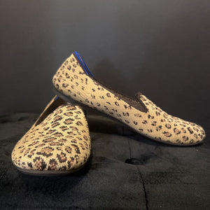 Rothy's Cheetah Print Flats SHOES 7.5