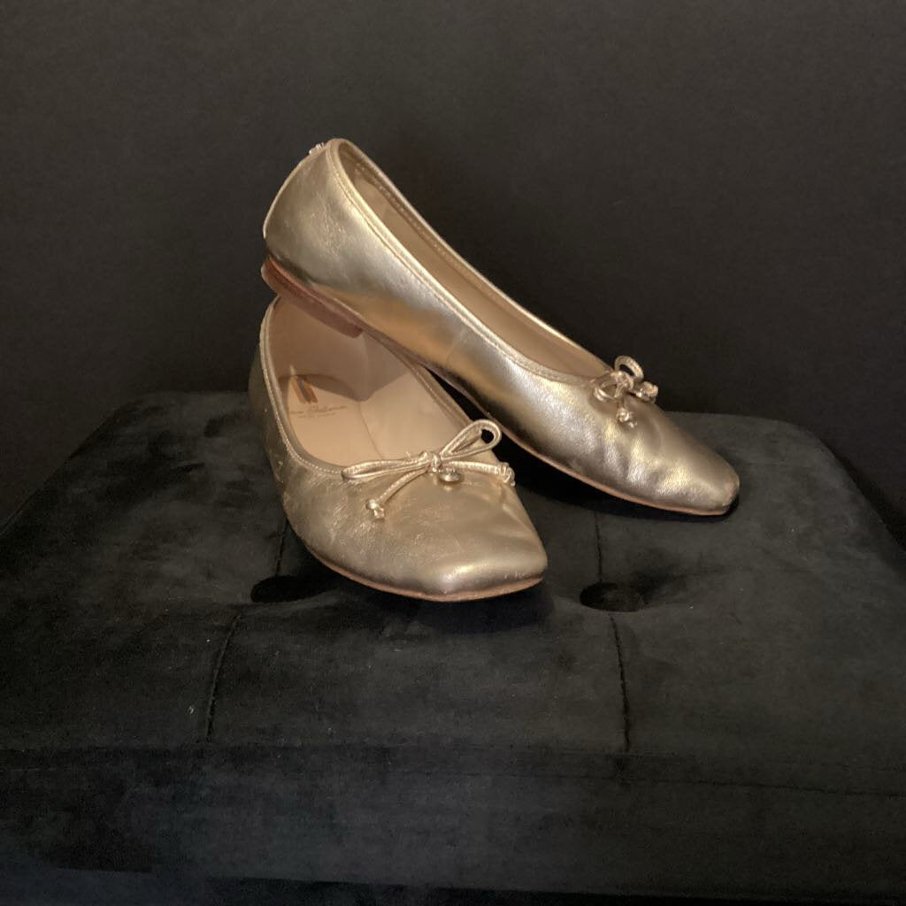 Sam Edelman Metallic Ballet Flats SHOES 7.5