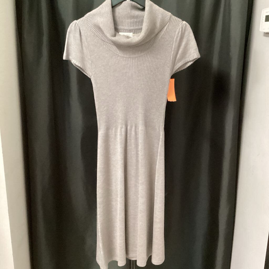 Calvin Klein Cowl Neck SS Knit DRESSES S