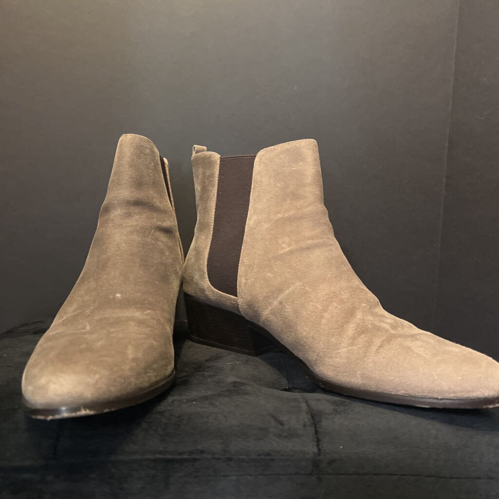 Michael Kors Suede Ankle Booties BOOTIES 10