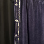 Load image into Gallery viewer, Tory Burch Velvet Side Logo Joggers PANTS M
