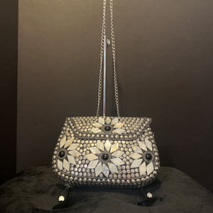 Antik Kraft Floral Mosiac HANDBAGS