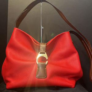 Dooney & Bourke Pebble Leather Lg Clasp HANDBAGS M