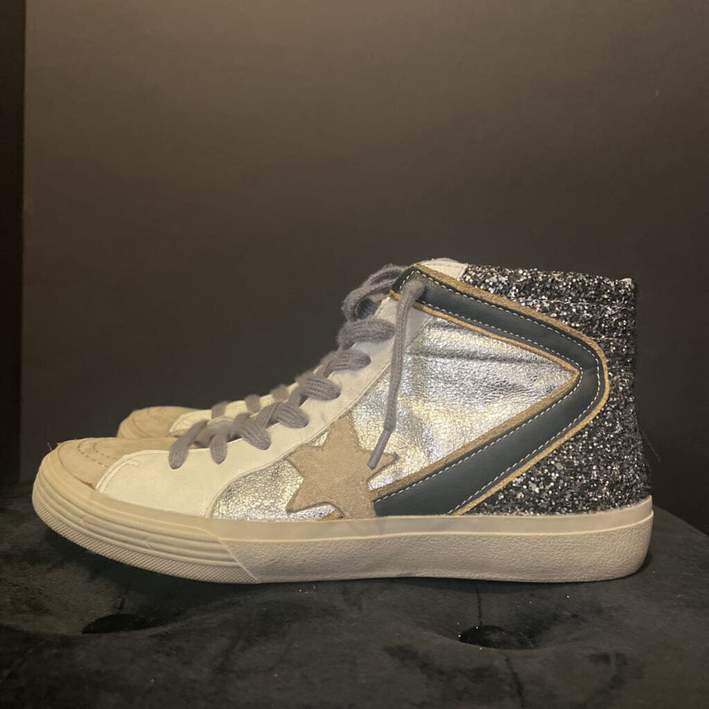 Shu Shop Glitter Star HighTops SHOES 8