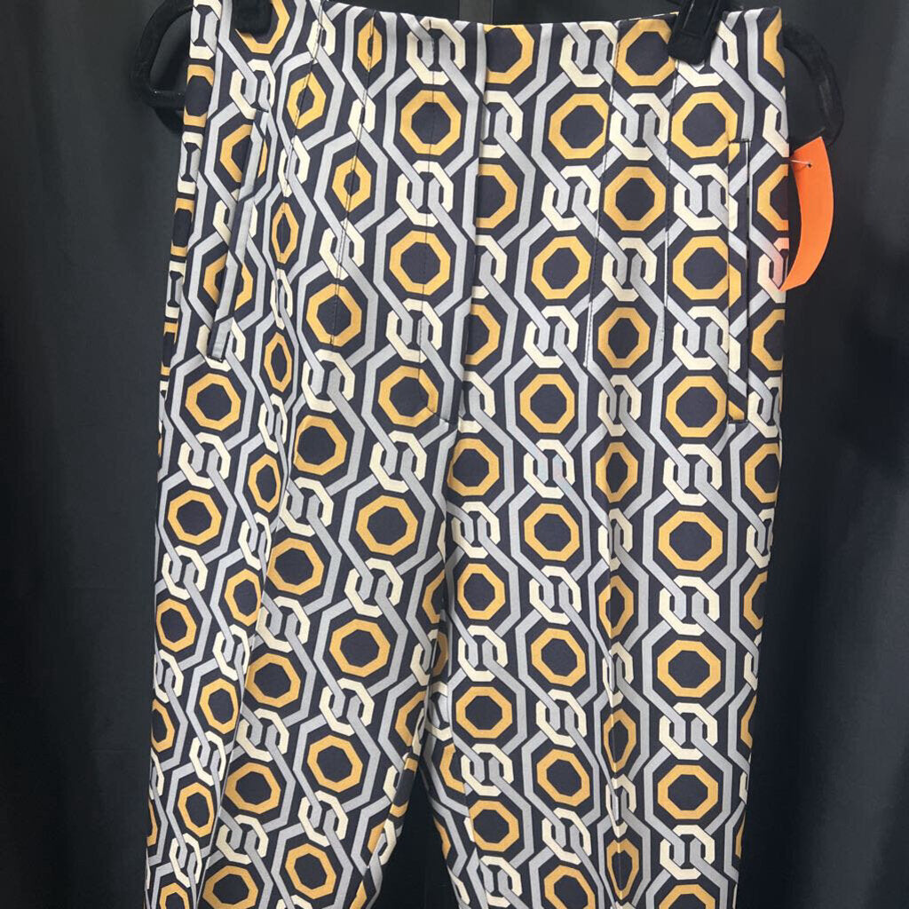 Zara Patterned Slacks PANTS M