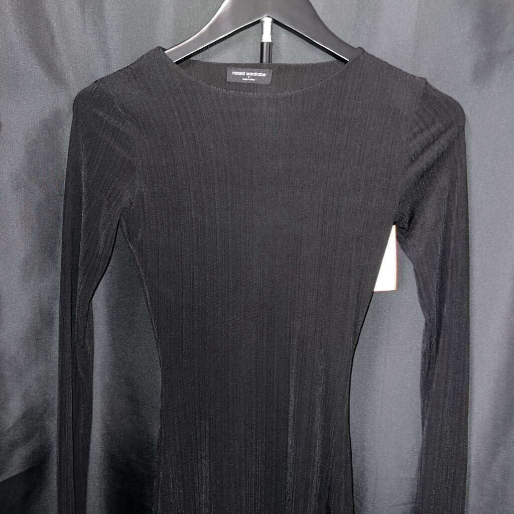 Naked Wardrobe LS Maxi DRESSES S