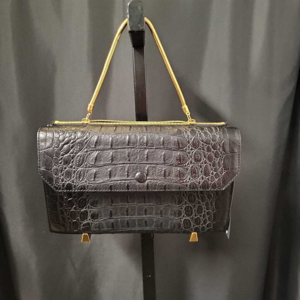 Alexander Wang NWT Croc Leather Clutch HANDBAGS M