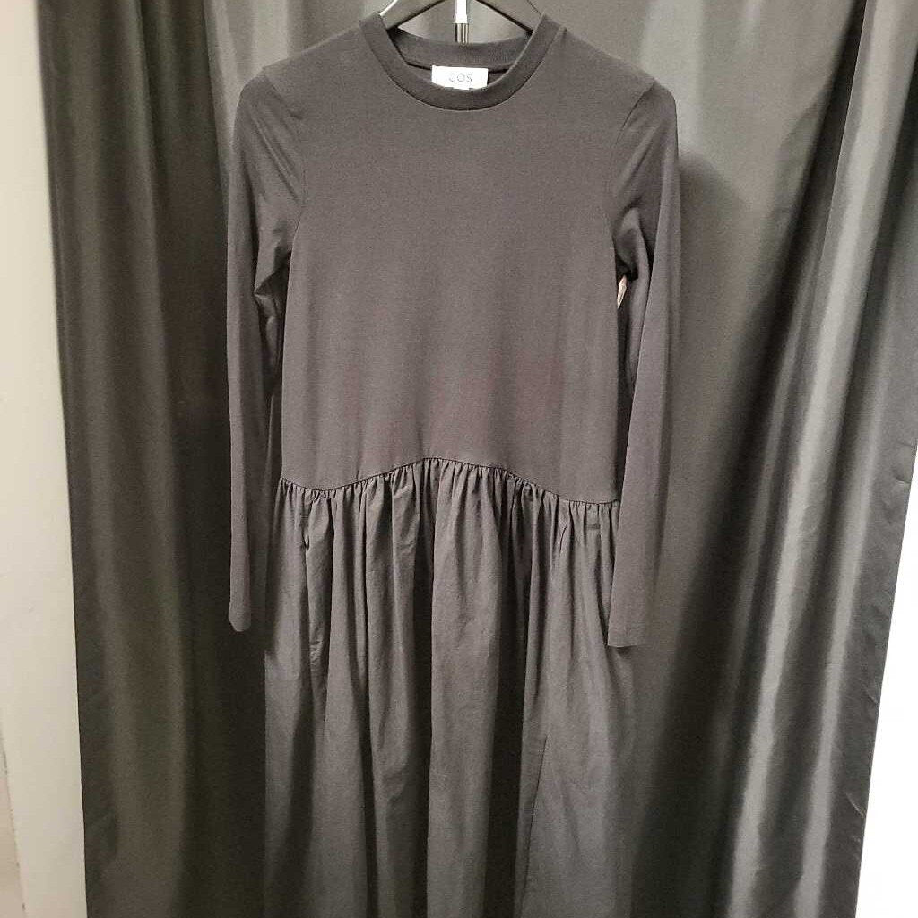 COS Maxi 2 Fabric LS DRESSES XS
