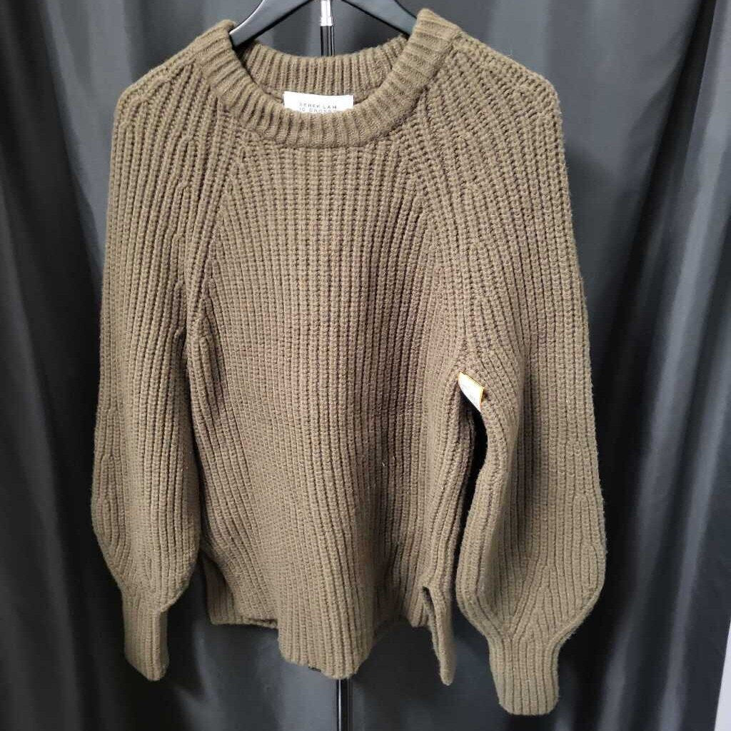 Derek Lam 10 Crosby Chunky Knit Merino SWEATERS M