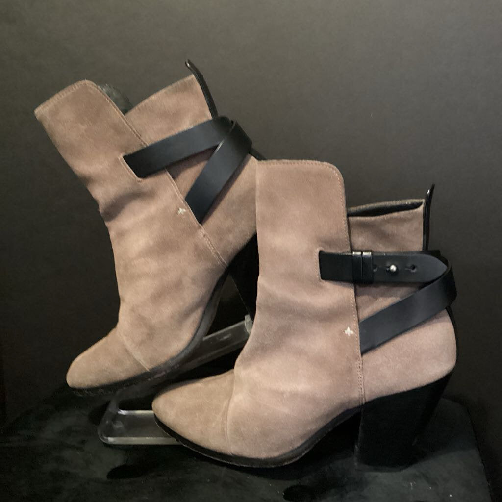 Rag & Bone Suede Heeled Booties BOOTIES 36.5