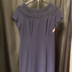 Load image into Gallery viewer, Xscape Sheer Panel Stripe Flounce EVENING 8
