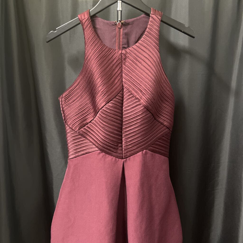 Halston Heritage Sleeveless Midi Flute DRESSES 8