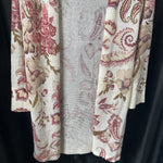 Load image into Gallery viewer, Chicos Floral Print Longline Cardi SWEATERS 0
