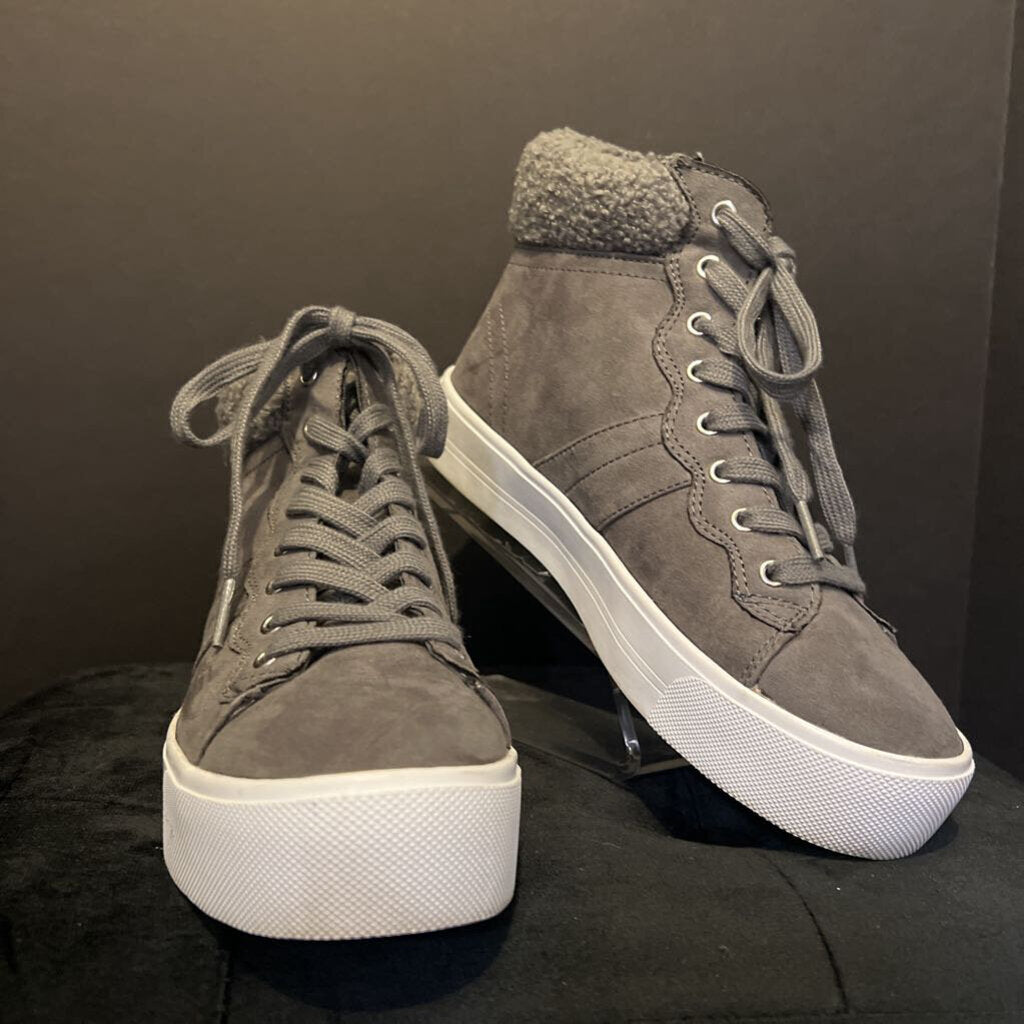 Marc Fisher Suede Hightop Sneakers SHOES 8