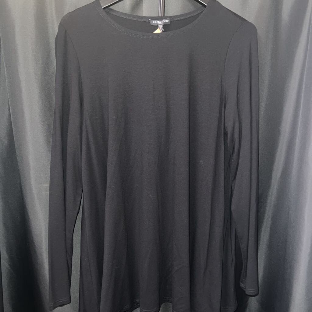 Eileen Fisher NWT Basic LS Crew TOPS PL