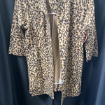 Load image into Gallery viewer, Carol Anderso 3/4 Sleeve Cheetah Longline JACKETS M
