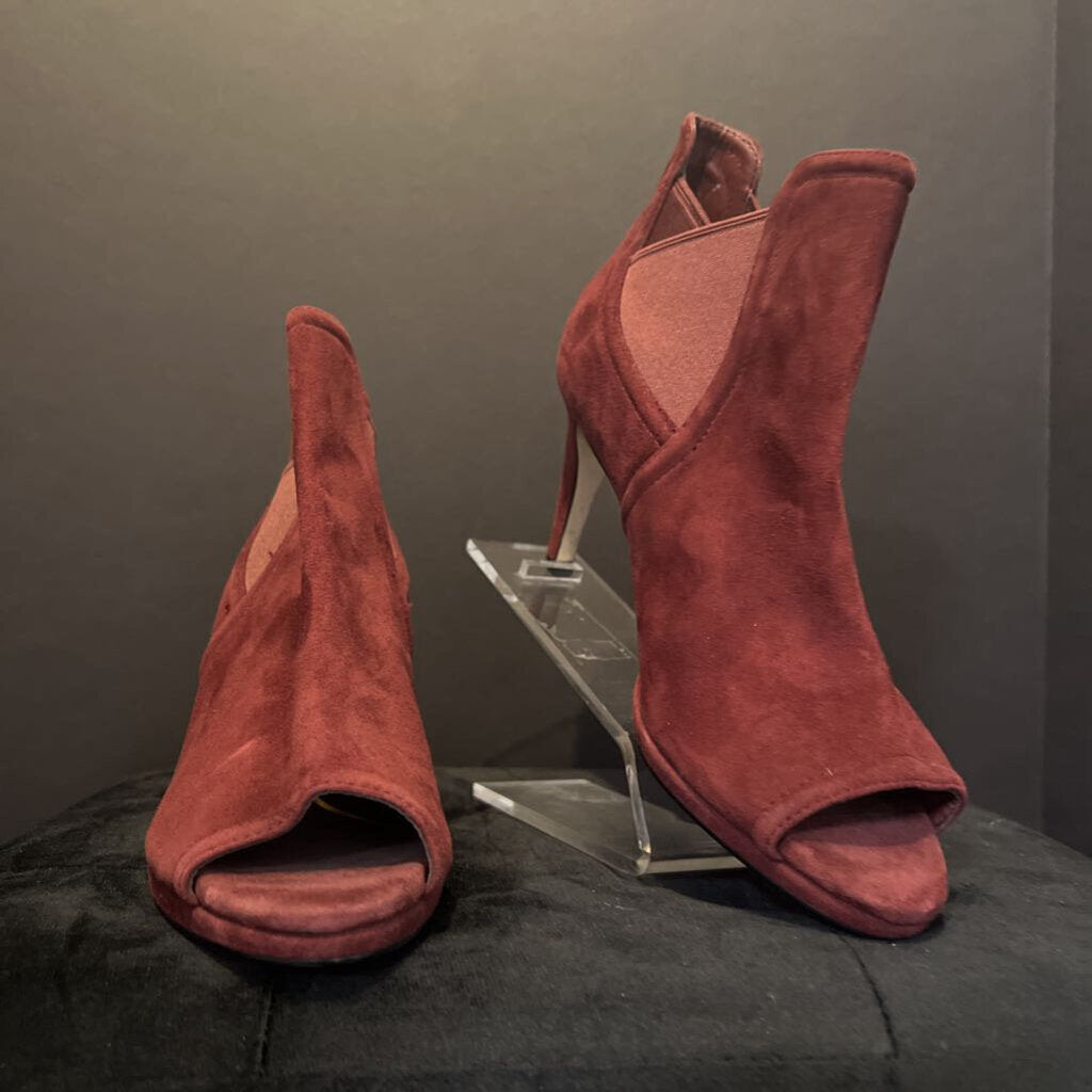 Cole Haan Suede Peep Toe SHOES 8.5