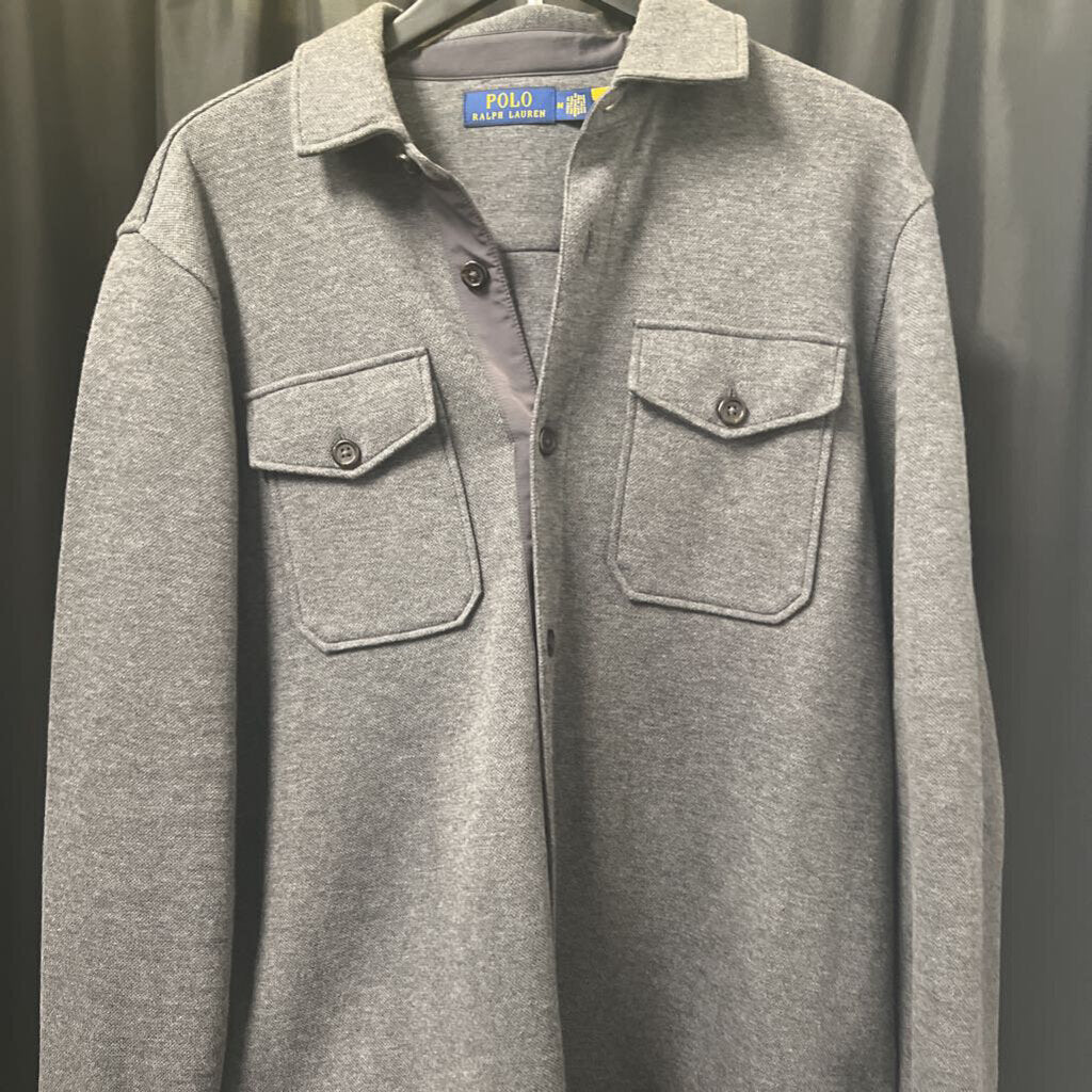 Polo L/S Pique Button Down MENS SHIRTS M