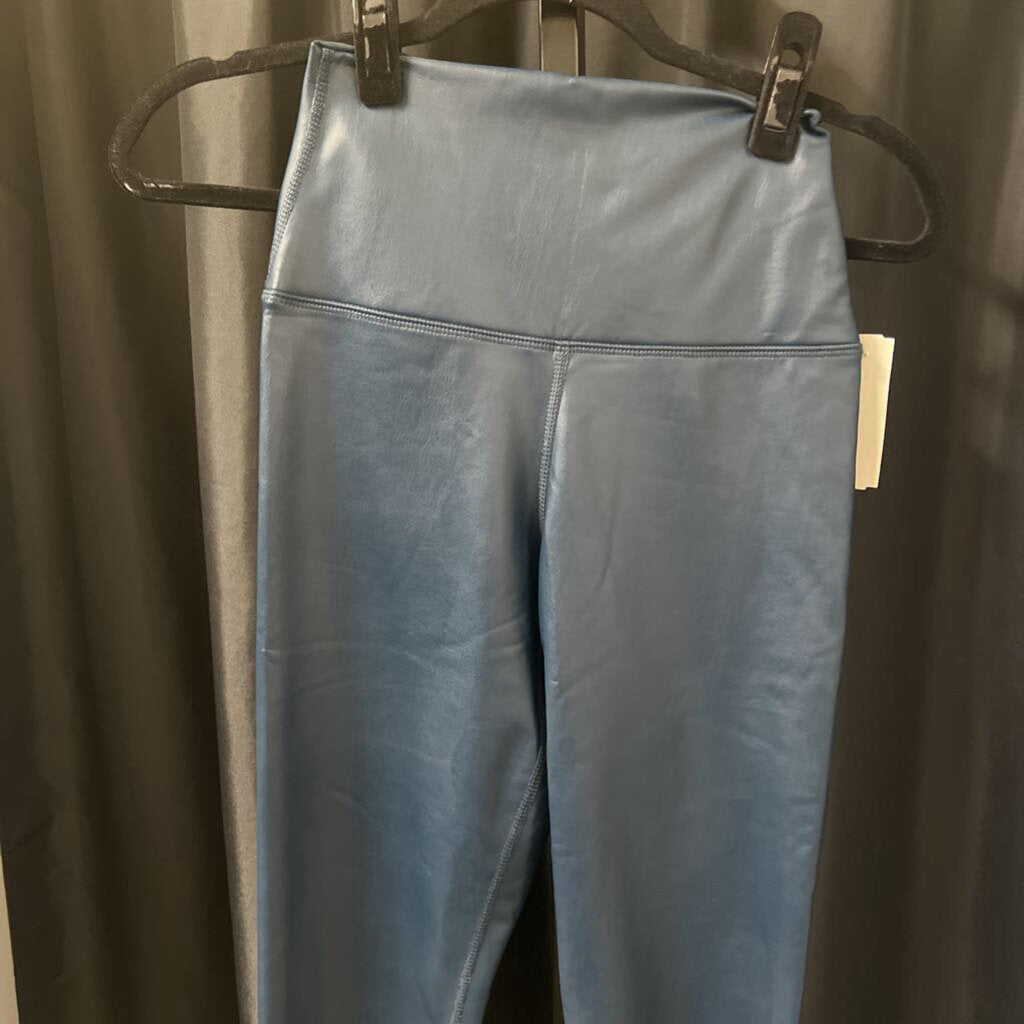 90 Degree Faux Leather Leggings PANTS S