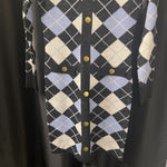 Load image into Gallery viewer, Say What NWT Argyle LS Knit DRESSES S
