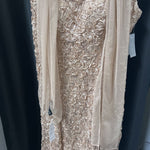 Load image into Gallery viewer, Alex Evenings NWT Lace Overlay w Scarf Shawl EVENING 18
