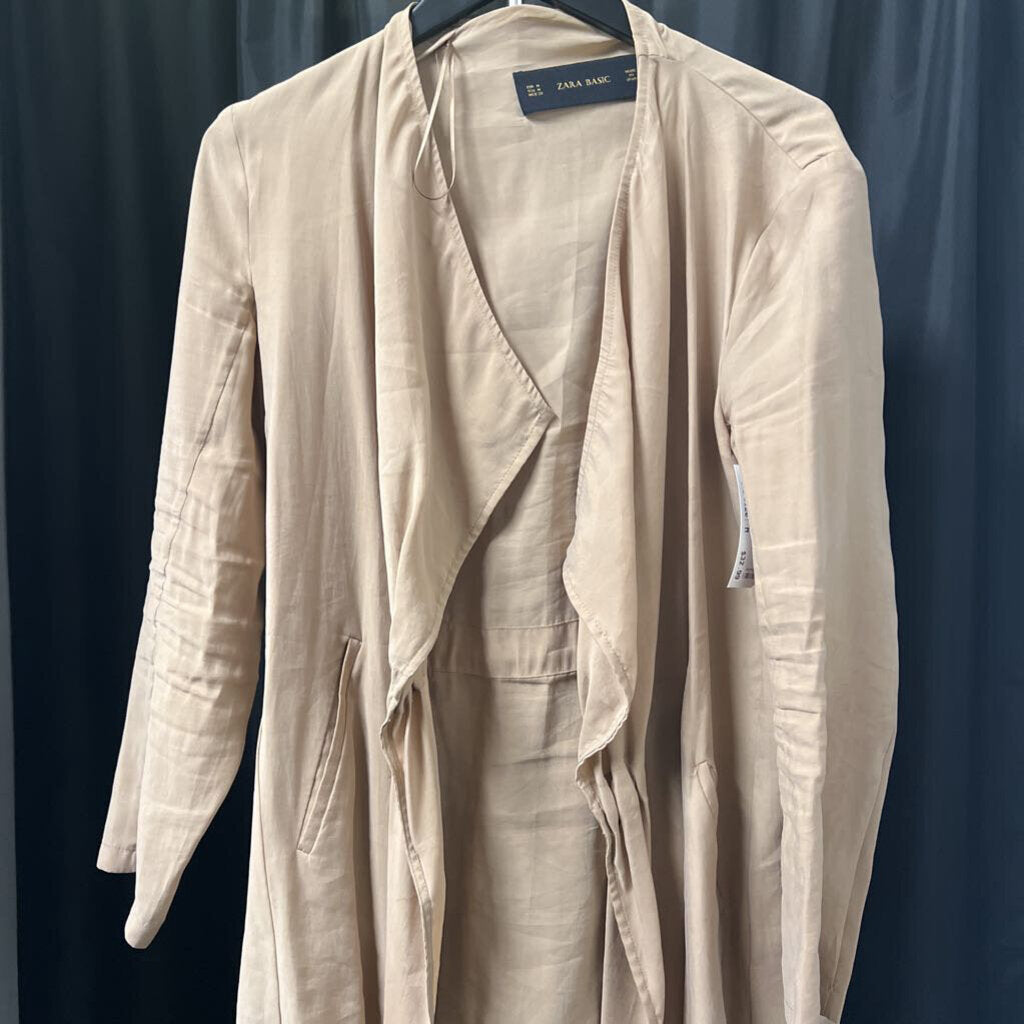 Zara Bungee Bottom Open Front JACKETS M